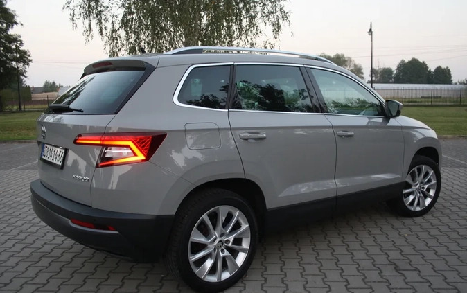 Skoda Karoq cena 86600 przebieg: 74000, rok produkcji 2018 z Police małe 781